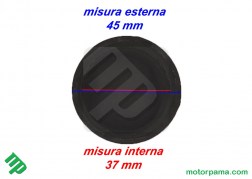 Tappo in gomma coprimozzo quad universale (2)
